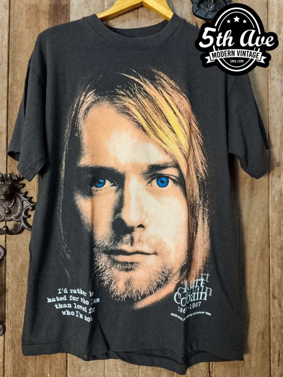 Kurt Cobain Nirvana New Vintage Band T shirt