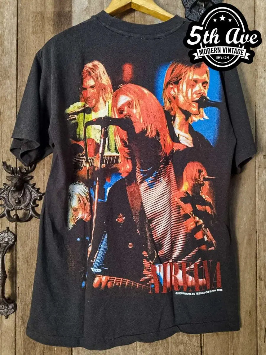 Flipper Kurt Cobain T-Shirt As Worn By Mens Nirvana Grunge Hi How Are You Flipper Kurt Cobain T-Shirt As Worn By Mens Nirvana Grunge Hi How Are You