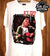 Kurt Cobain playing guitar: Nirvana t shirt with Giant Tag - Vintage Band Shirts