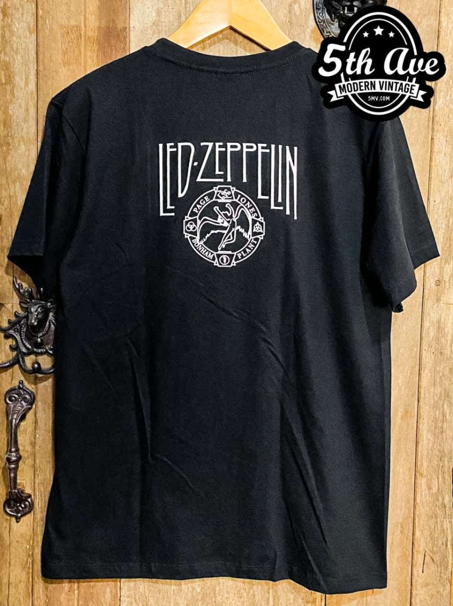 Led Zeppelin Stairway to Heaven - New Vintage Band T shirt - Vintage Band Shirts