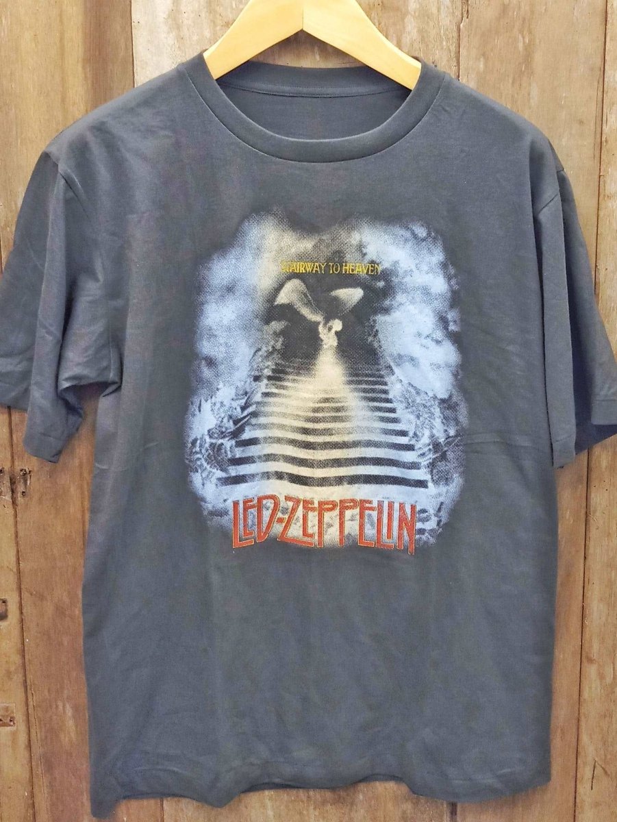 Led Zeppelin 'Stairway to Heaven' Vintage Graphic T-Shirt - Vintage Band Shirts