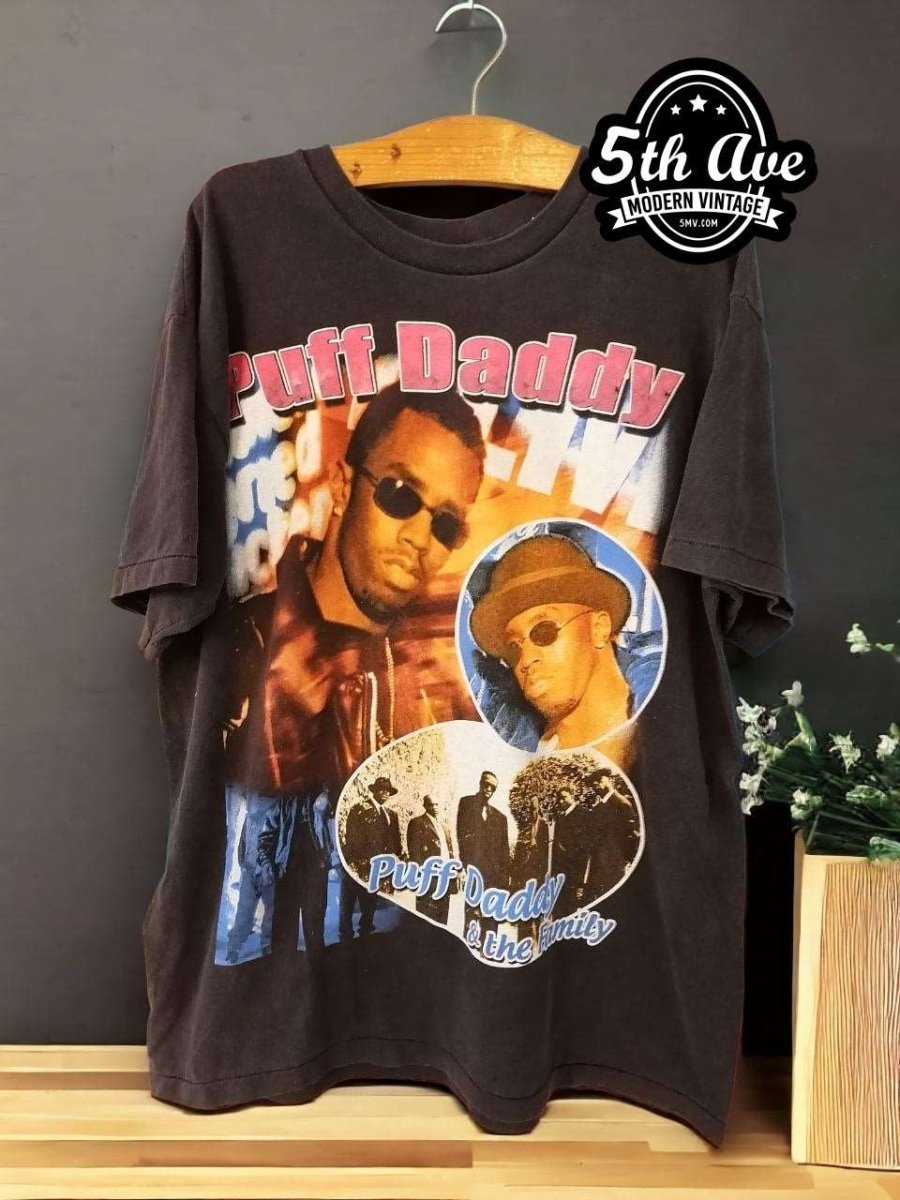 Legacy of Resilience: Puff Daddy Tribute t shirt - Vintage Band Shirts