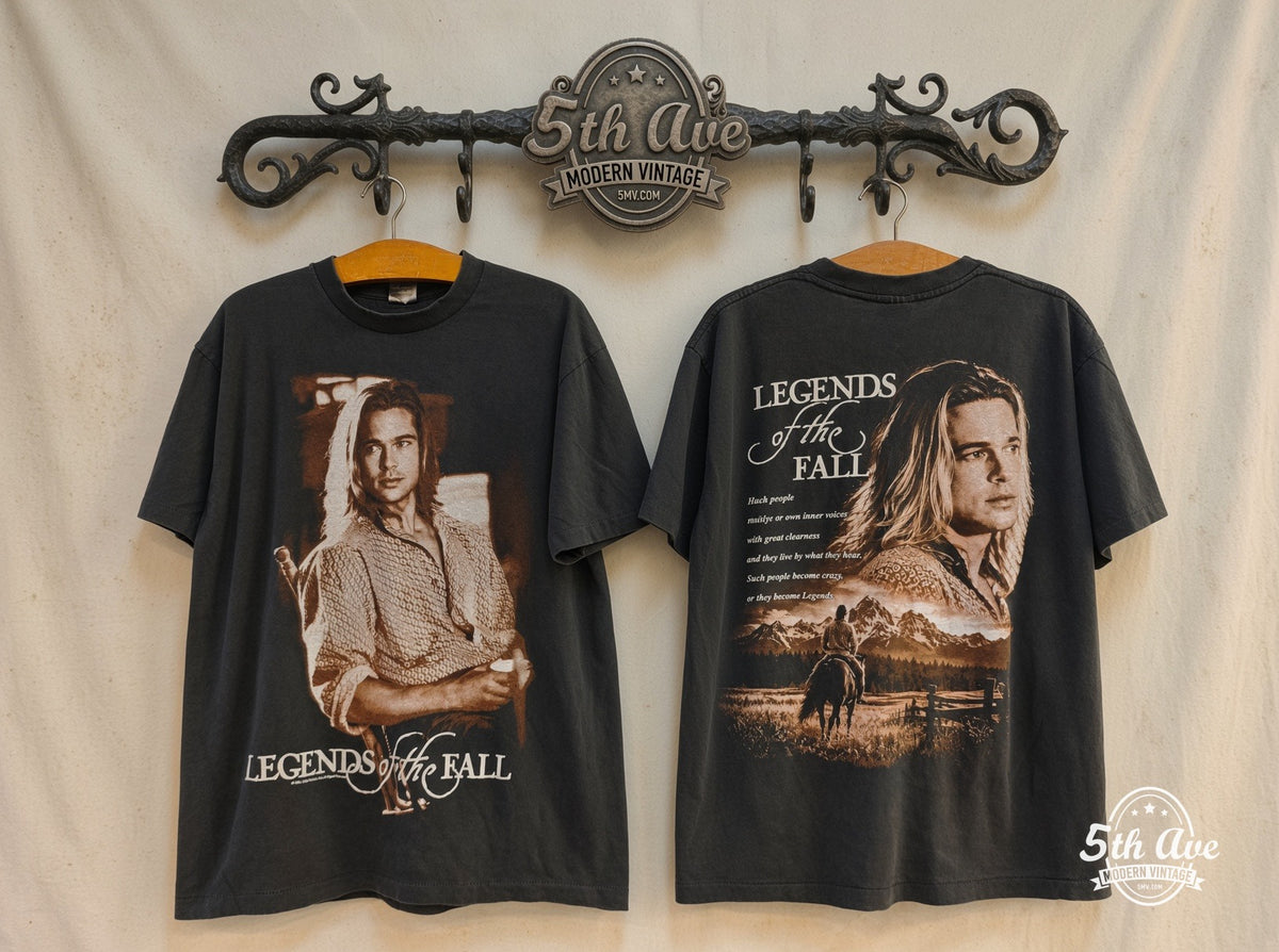 Legends of the Fall Tristan vintage movie t-shirt on rack