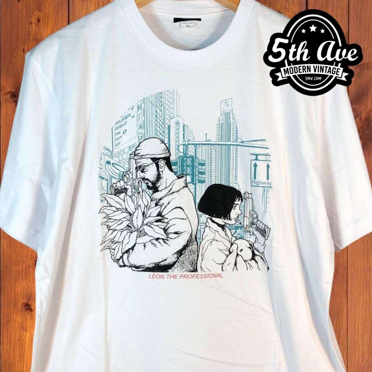 Léon The Professional - New Vintage Movie T shirt - Vintage Band Shirts