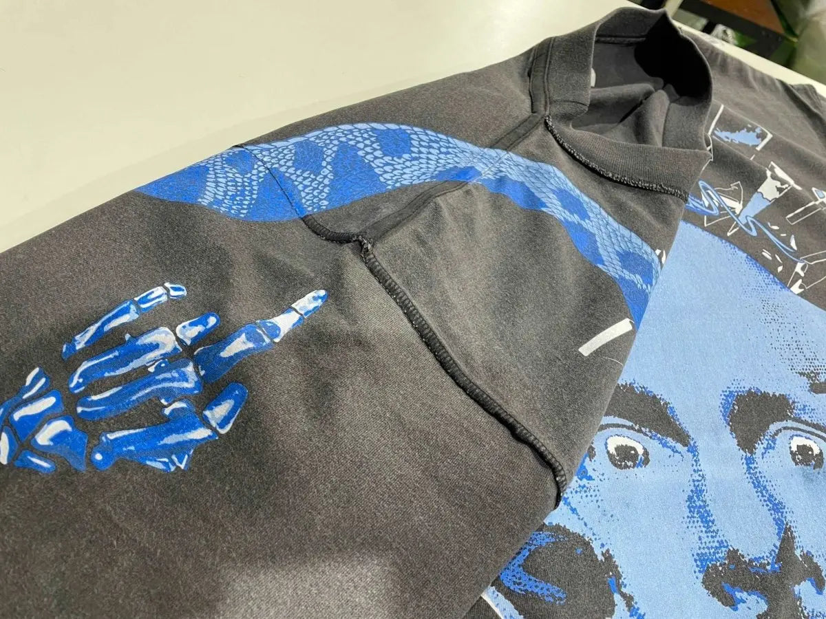 Limited Edition Stone Cold Steve Austin WWF Wrestling T Shirt - A Masterpiece - Vintage Band Shirts