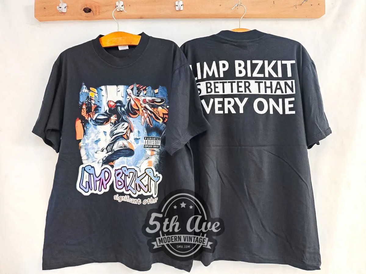 Limp Bizkit Significant Other - Vintage Reprint Band T-Shirt - Vintage Band Shirts