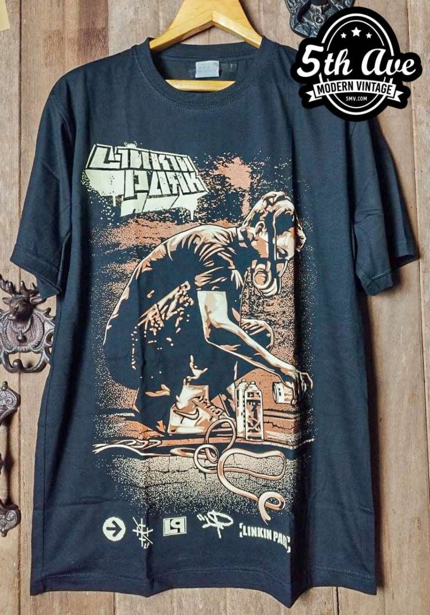 Linkin Park - New Vintage Band T shirt - Vintage Band Shirts