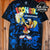 Looney Tunes Loonatic Streetwear Marvin the Martian - AOP all over print New Vintage Animation T shirt - Vintage Band Shirts