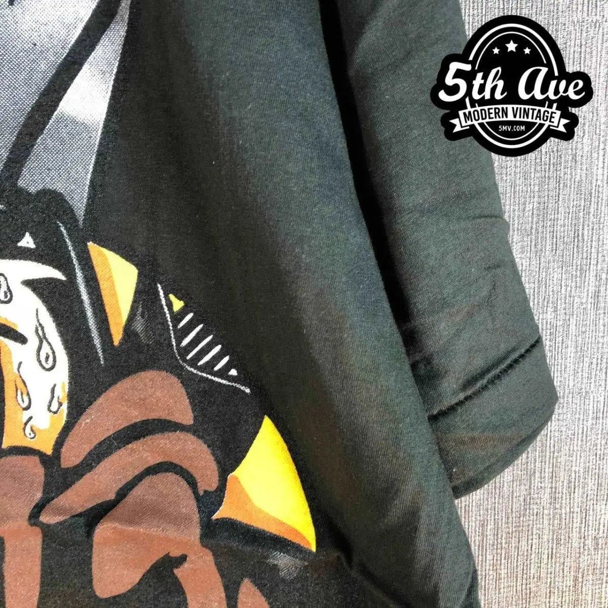 Looney Tunes Taz-Mania Fire DEPT. - AOP all over print New Vintage Animation T shirt - Vintage Band Shirts