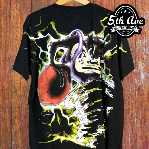 Tasmanian Devil Looney Tunes Tシャツ ムービー 映画 Amazon.com: Looney Tunes Tasmanian Devil Outta' My Way I'm