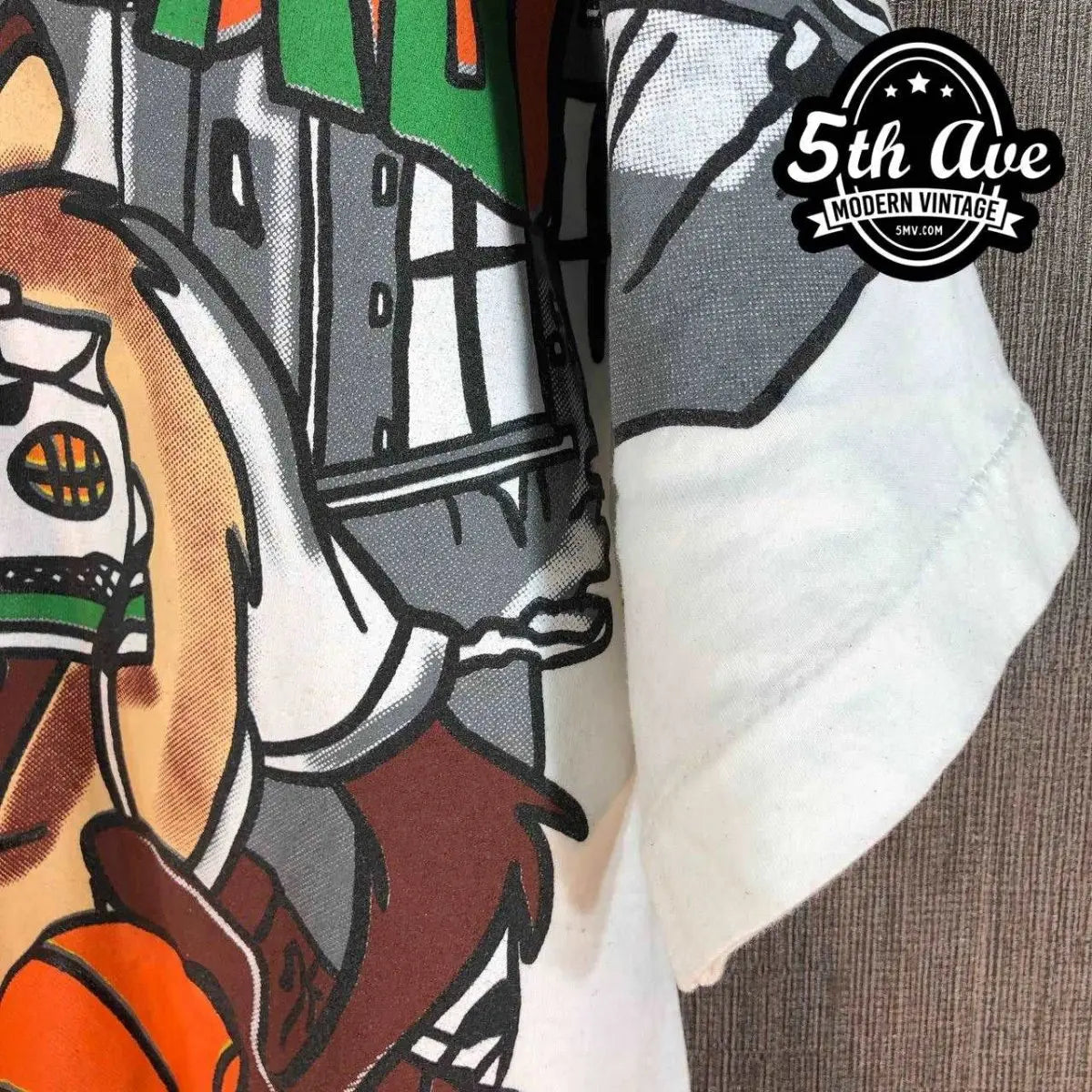 Looney Tunes Taz-Mania Totally Bad - AOP all over print New Vintage Animation T shirt - Vintage Band Shirts