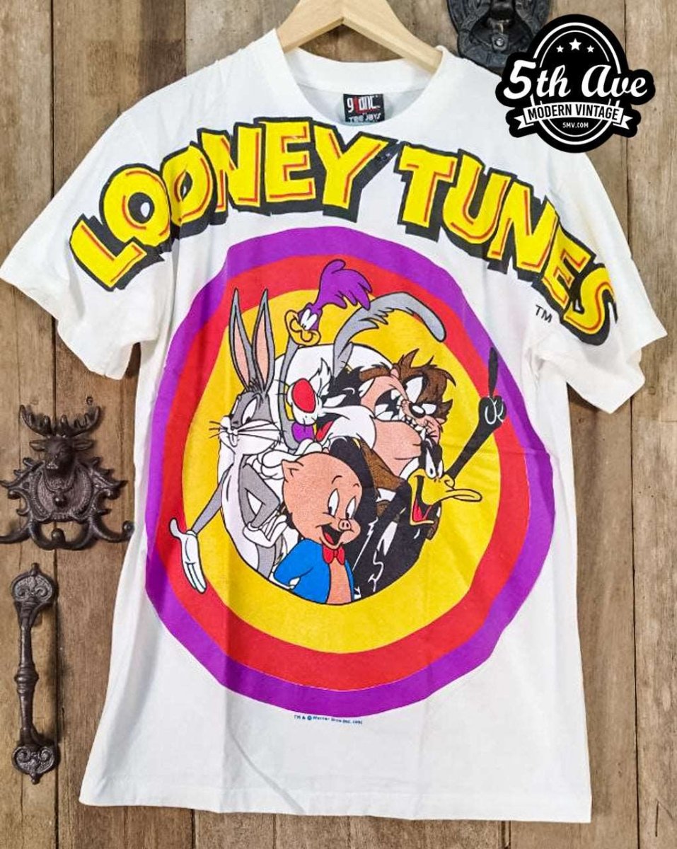 Looney Tunes TuneSquad - New Vintage Animation T shirt - Vintage Band Shirts