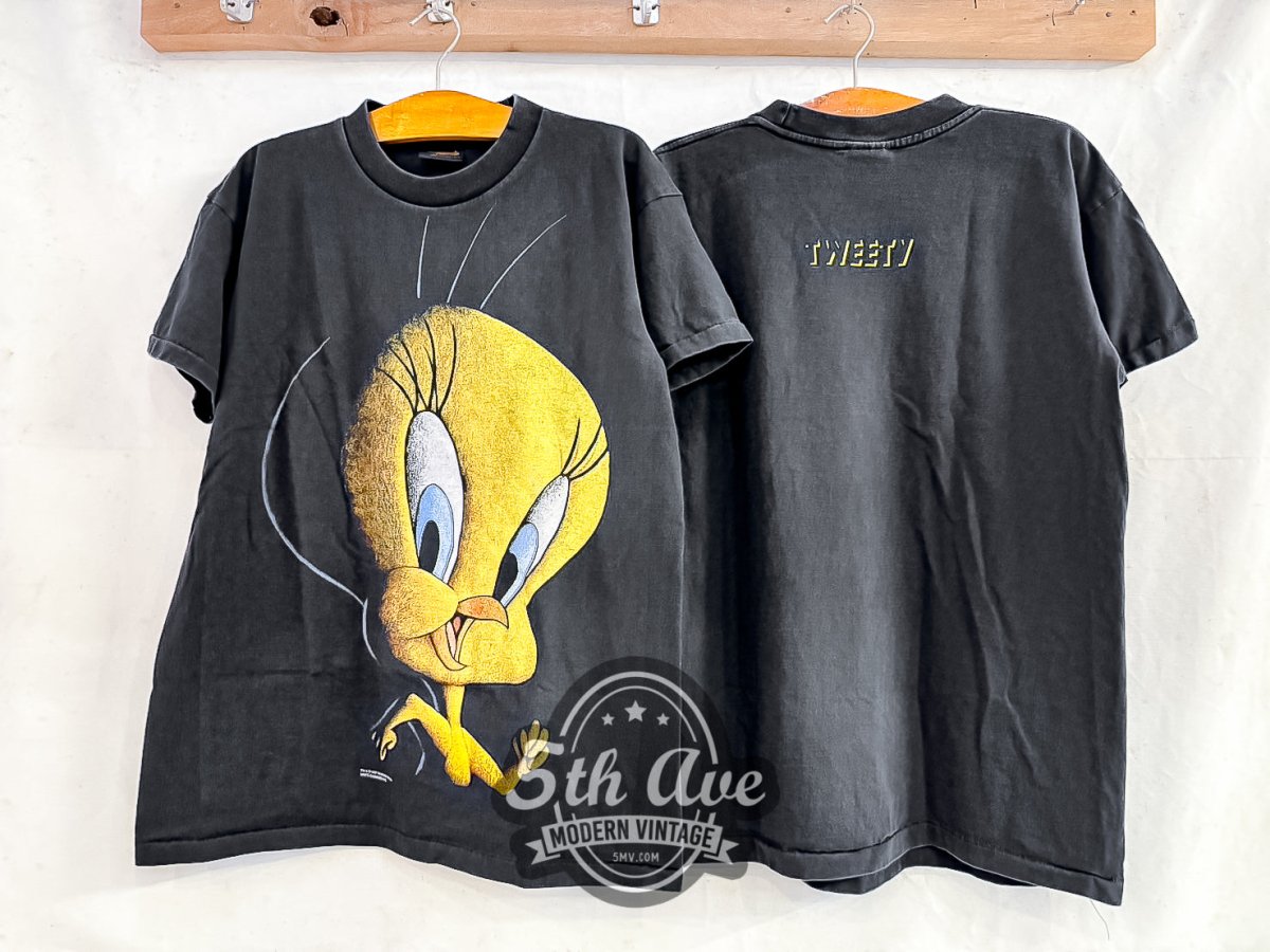 Looney Tunes Tweety - Vintage Reprint Animation T-Shirt - Vintage Band Shirts