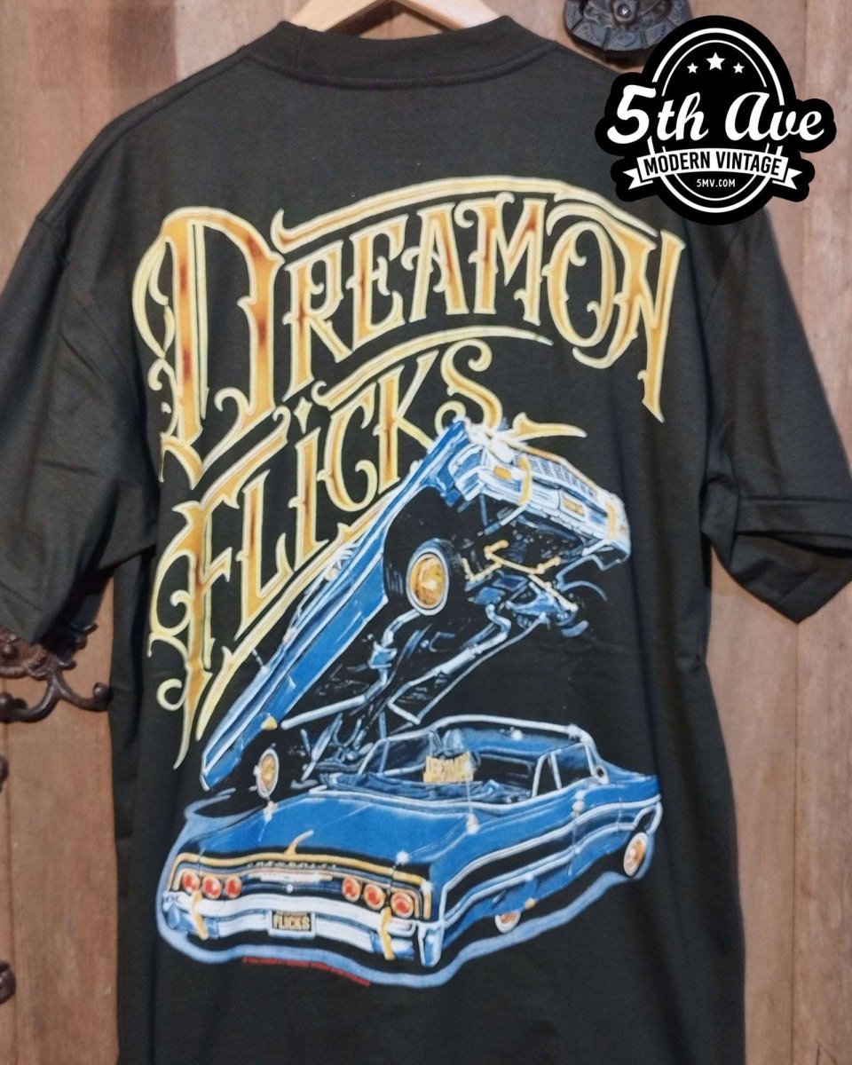 Lowrider Dreams and Hydraulic Scenes Tee - Vintage Band Shirts