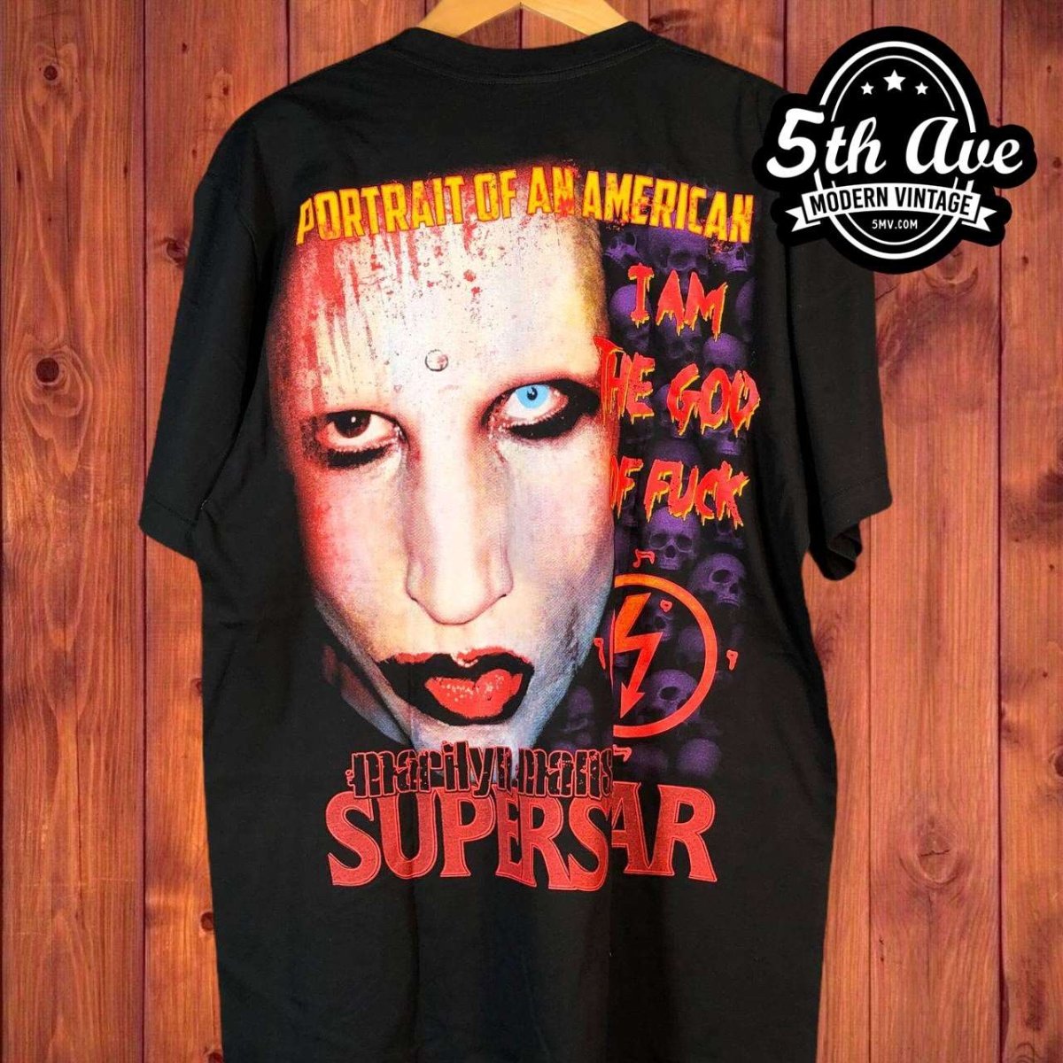 Marilyn Manson Antichrist Superstar New Vintage Band T shirt Vintage Band Shirts