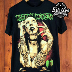 Marilyn Manson ハンドサインTシャツ 激レア！ 90s Euro marilyn manson ハンドサイン tXL - メルカリ