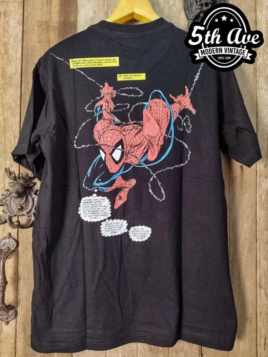 Marvel Spider-Man - AOP all over print New Vintage Comic T