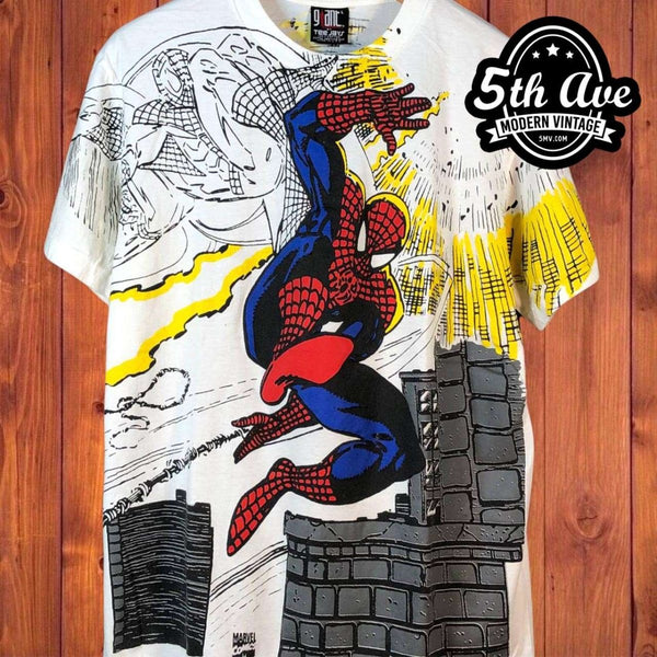 Vintage Marvel Spider good Man T shirt