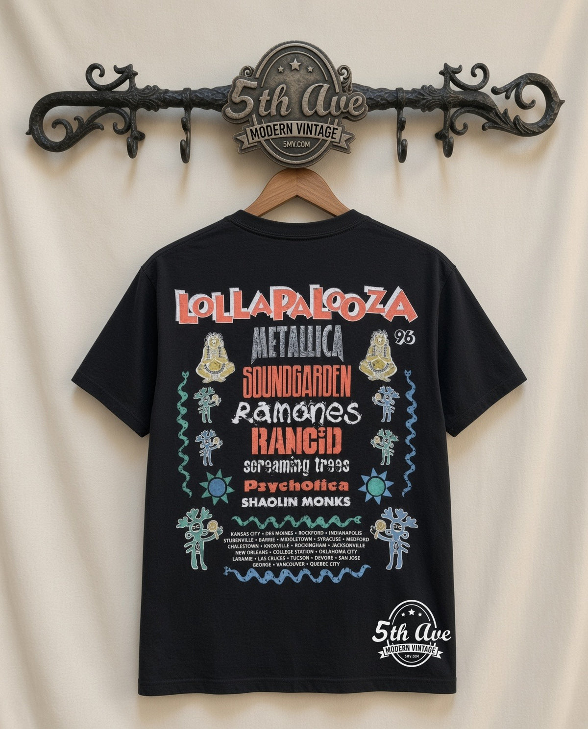 MB 001 Metallica Load Lollapalooza 1996 rack back