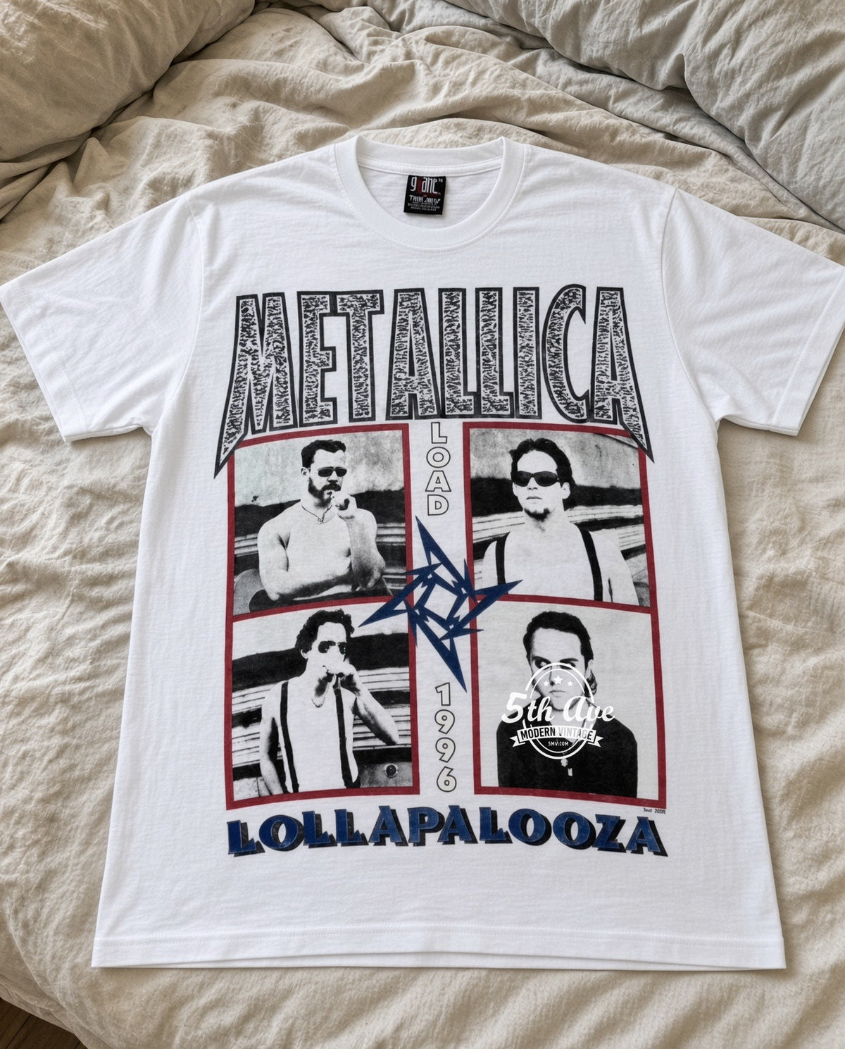 MB 002 Metallica Load Lollapalooza 1996 bed
