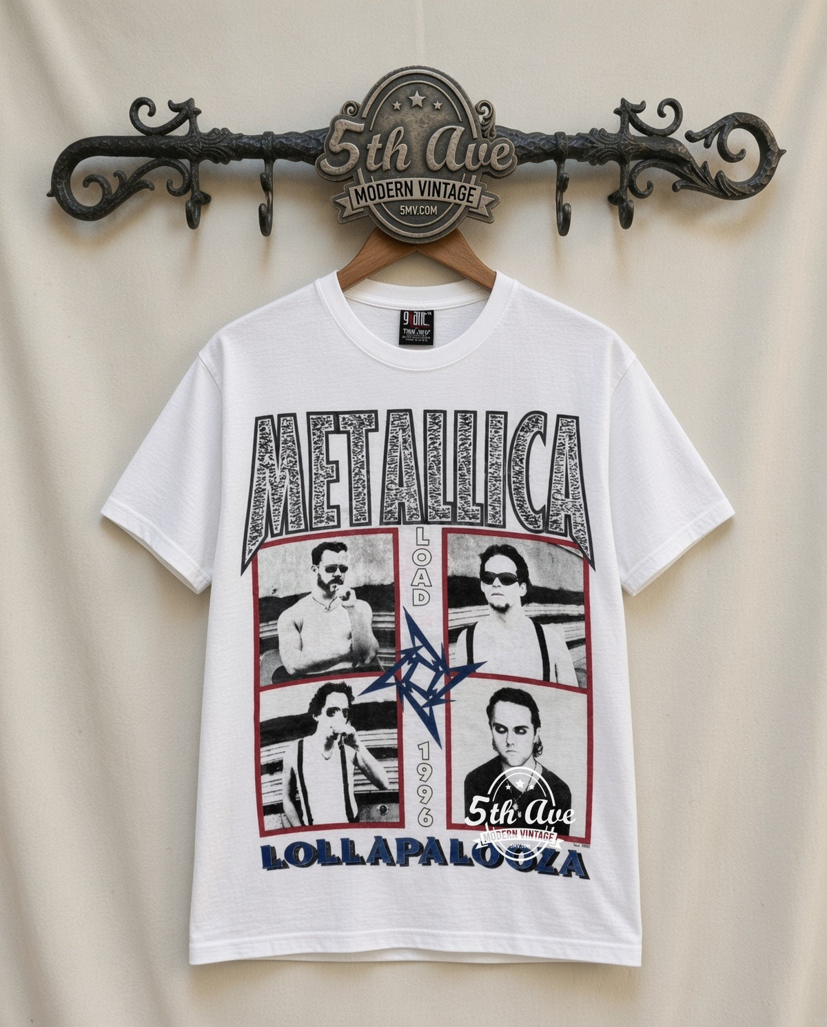 MB 002 Metallica Load Lollapalooza 1996 rack front