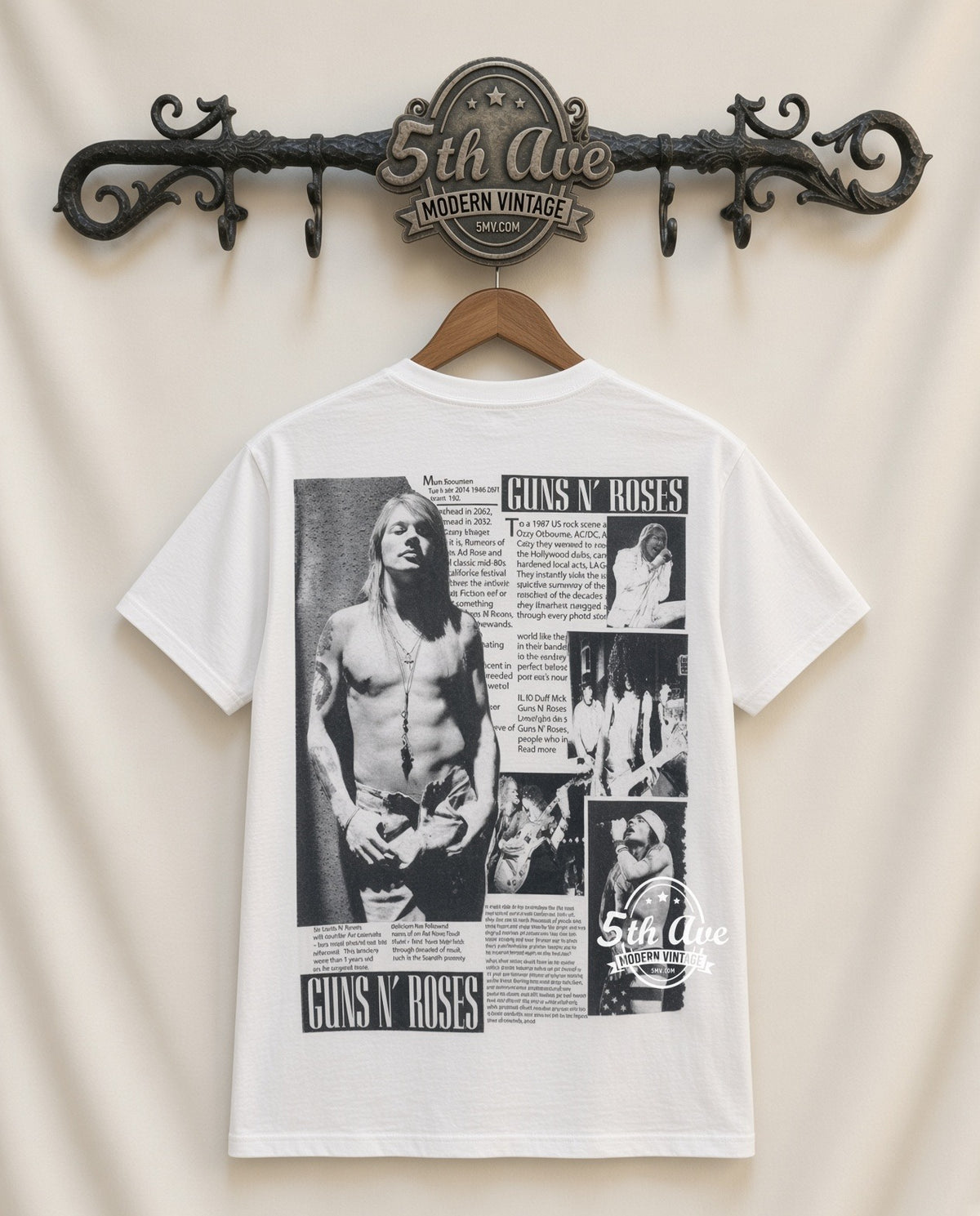 MB 004 Guns N Roses Tour NEWS rack back