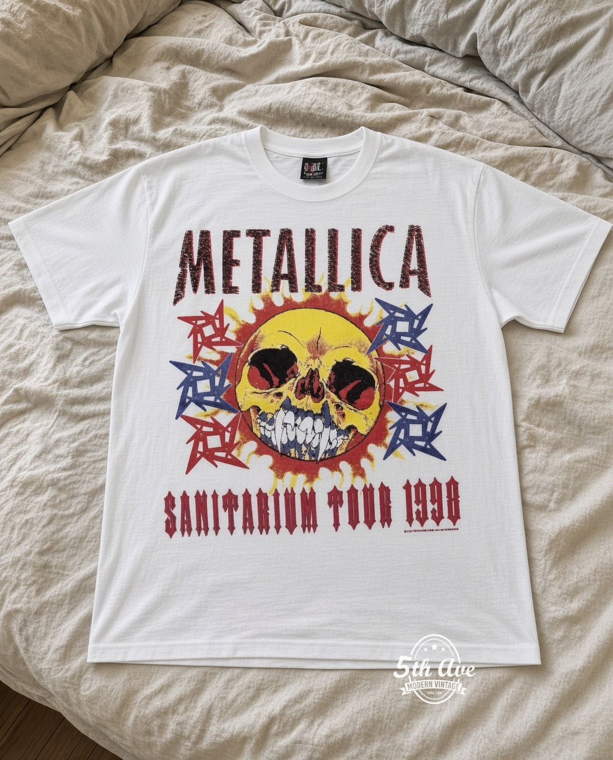 MB 011 Metallica Sanitarium Tour 1990 bed