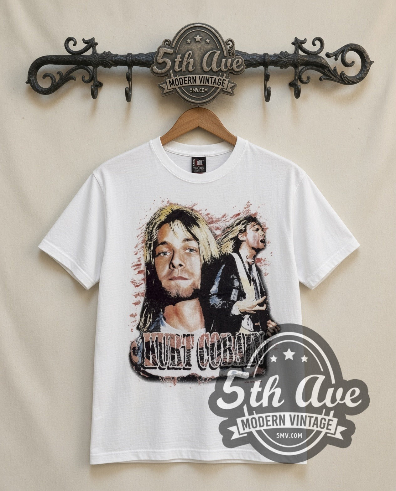 Kurt Cobain 1967-1994 Vintage Band T-Shirt | Single Stitch