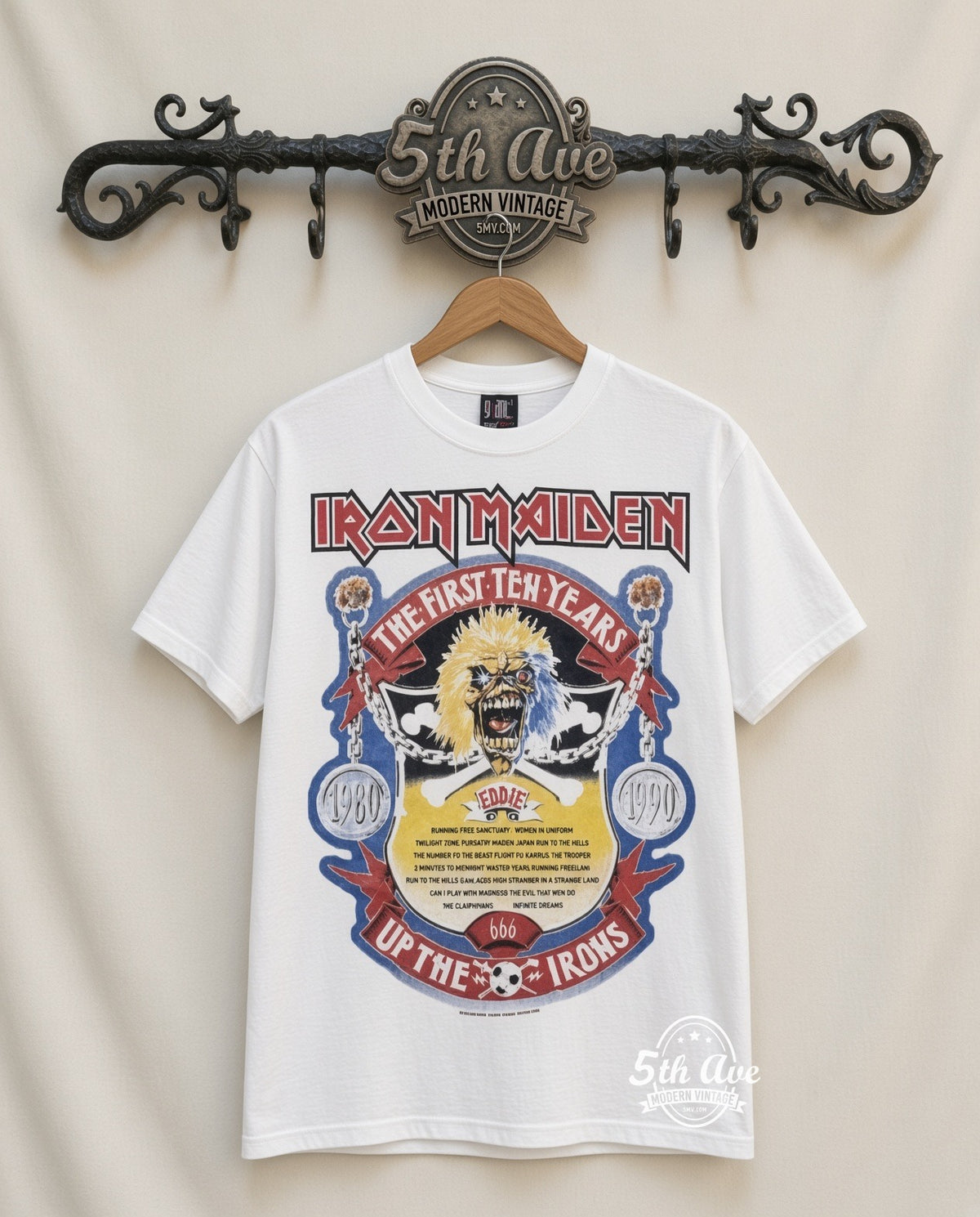 MB 040 Iron Maiden First Ten Years rack front