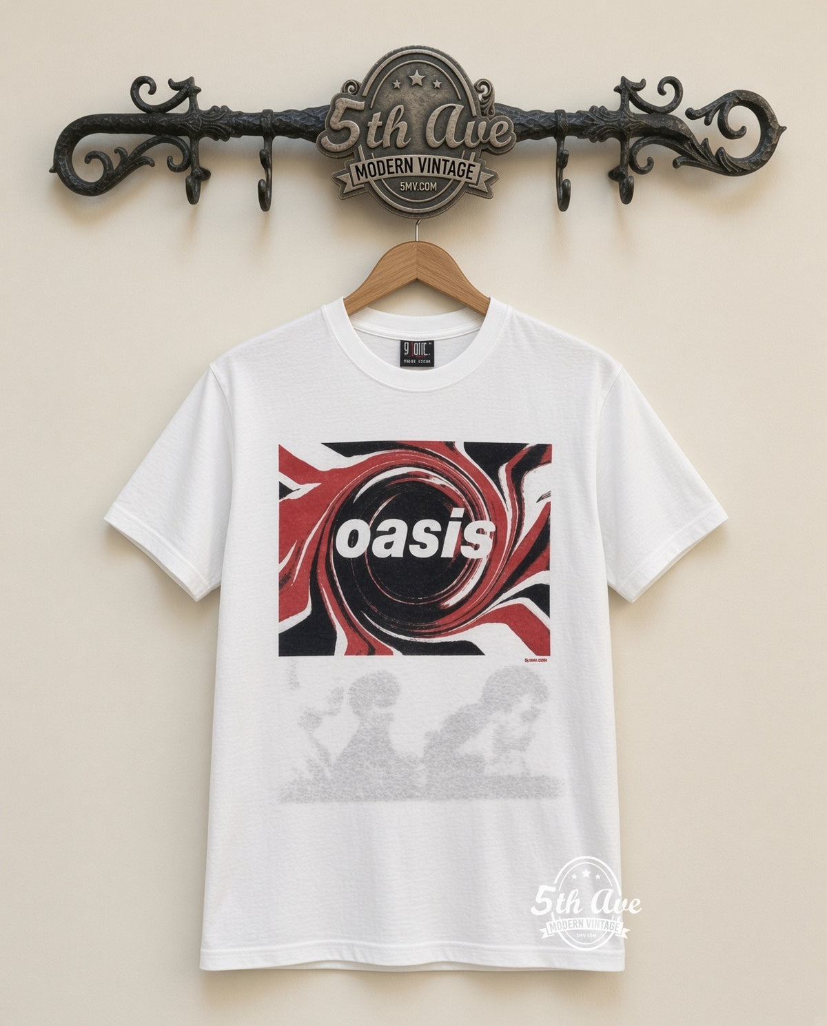 MB 042 Oasis Swirl Logo rack front