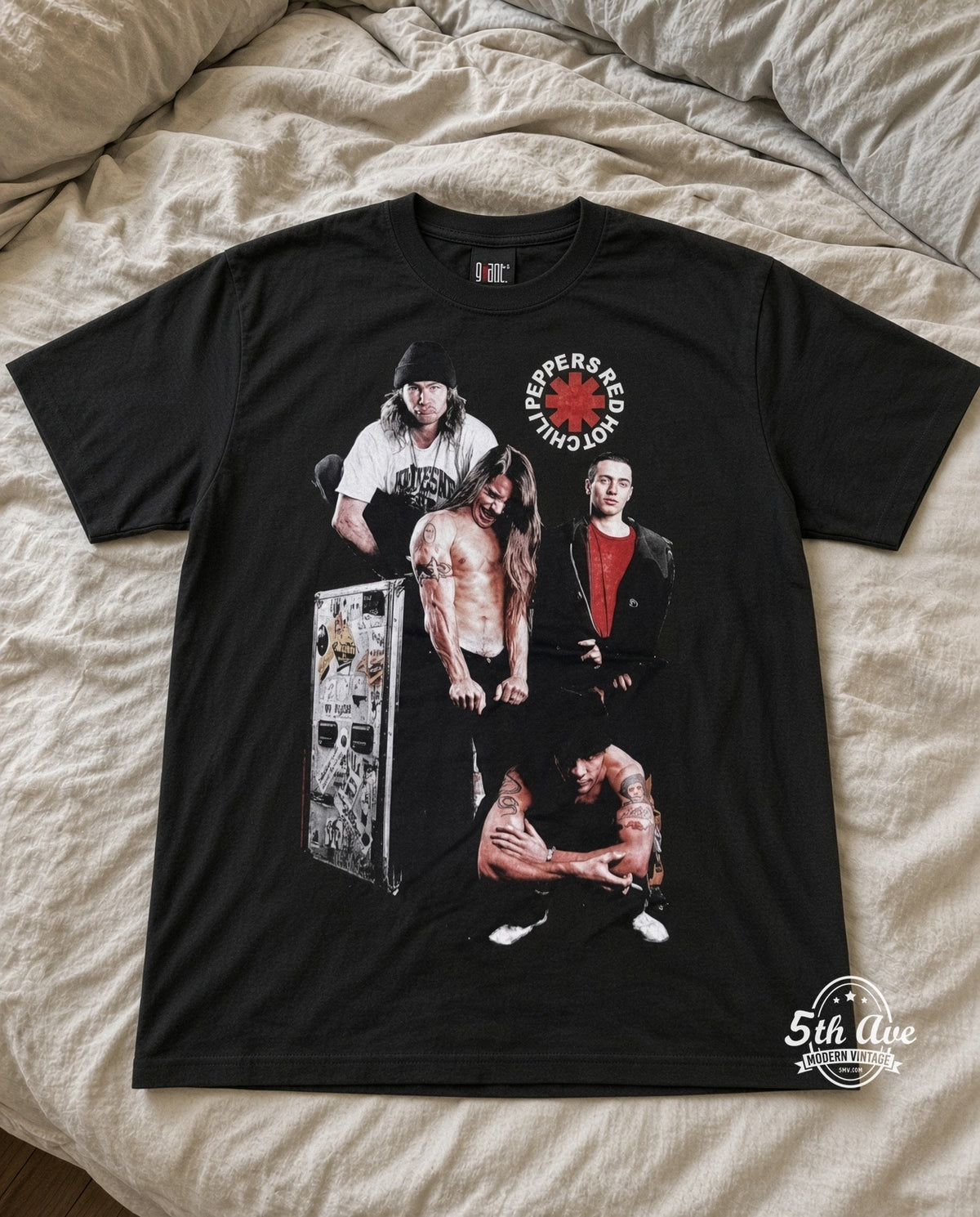 MB 043 Red Hot Chili Peppers Asterisk Band bed