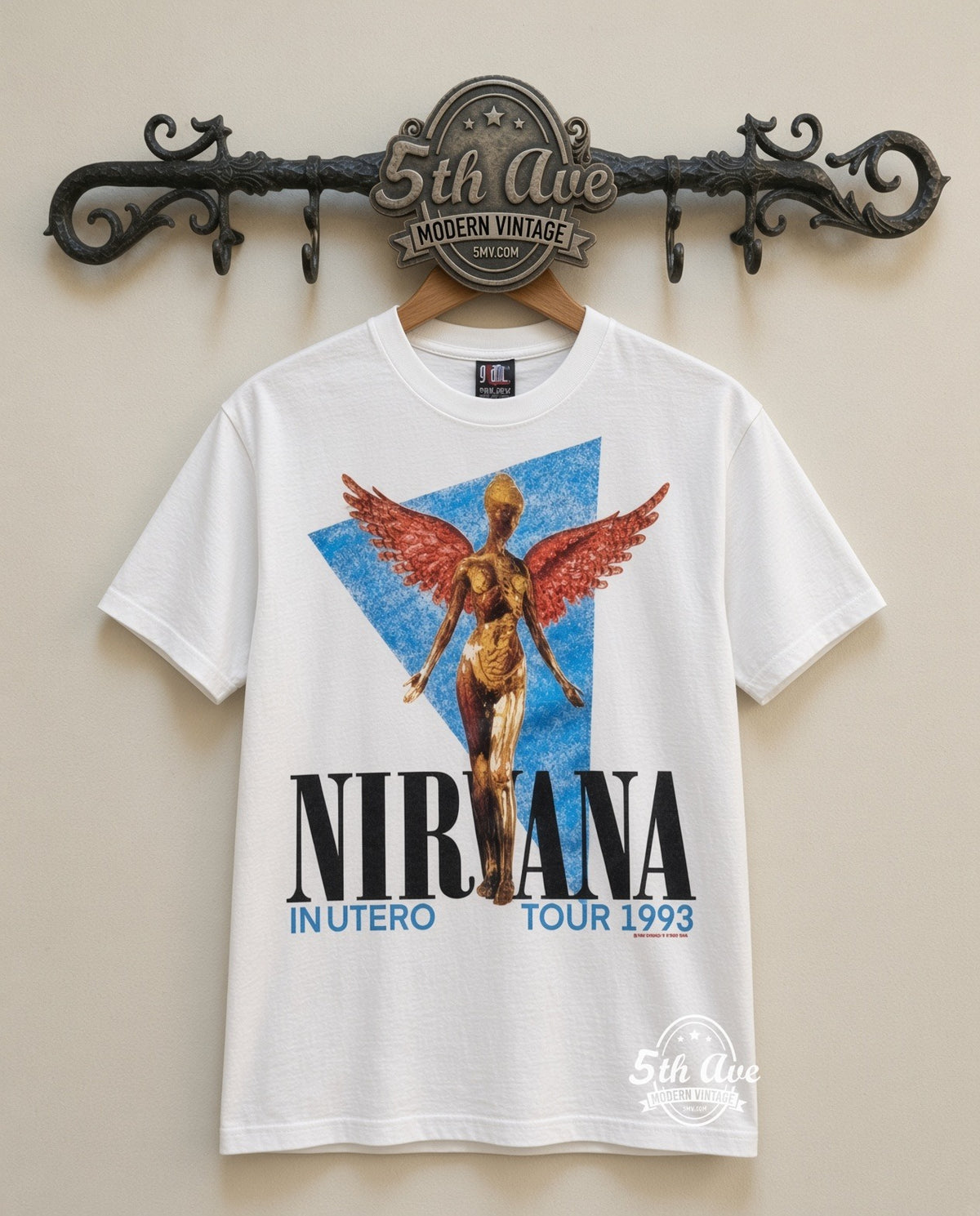 MB 053 Nirvana In Utero Angel 1993 rack front