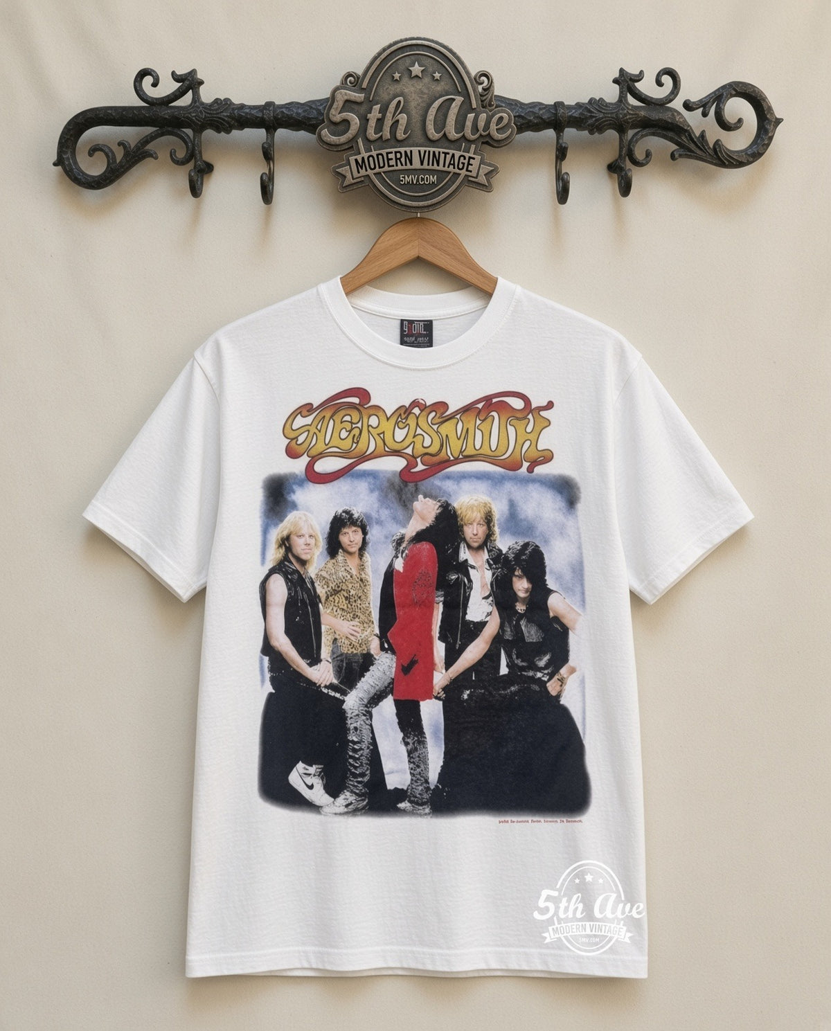 MB 061 Aerosmith Band Photo rack front