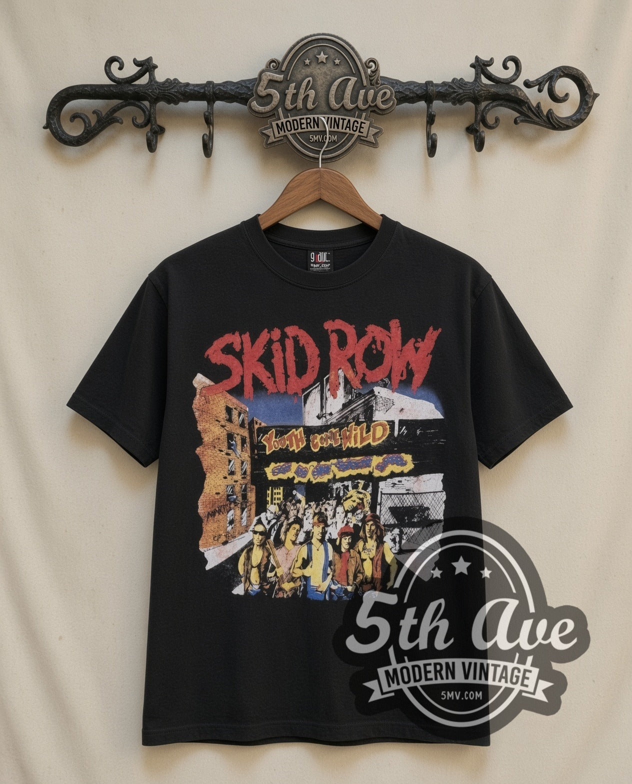 Skid Row T-Shirts | Vintage Band Tees & Reprints | 5MV