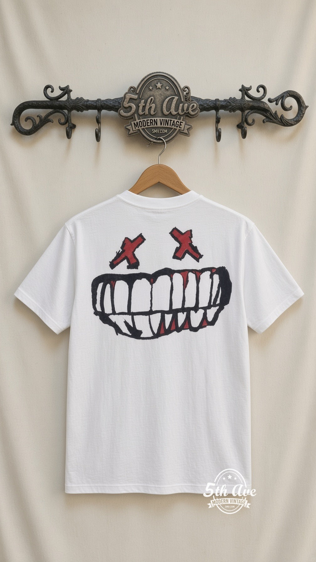 MB 075 Green Day Smiley rack back