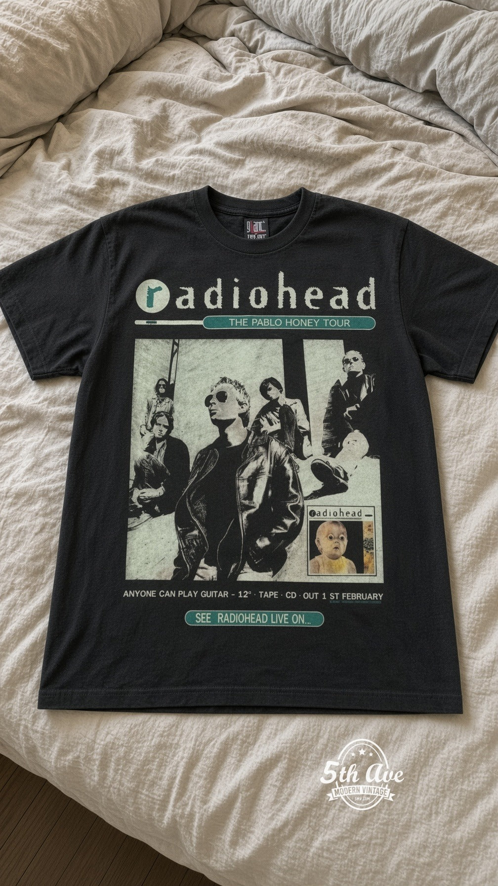MB 078 Radiohead The Bends bed