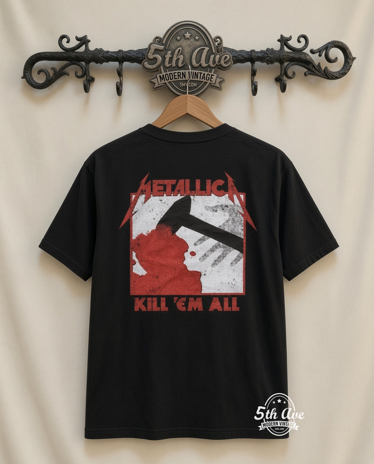 MB 087 Metallica Lightning rack back