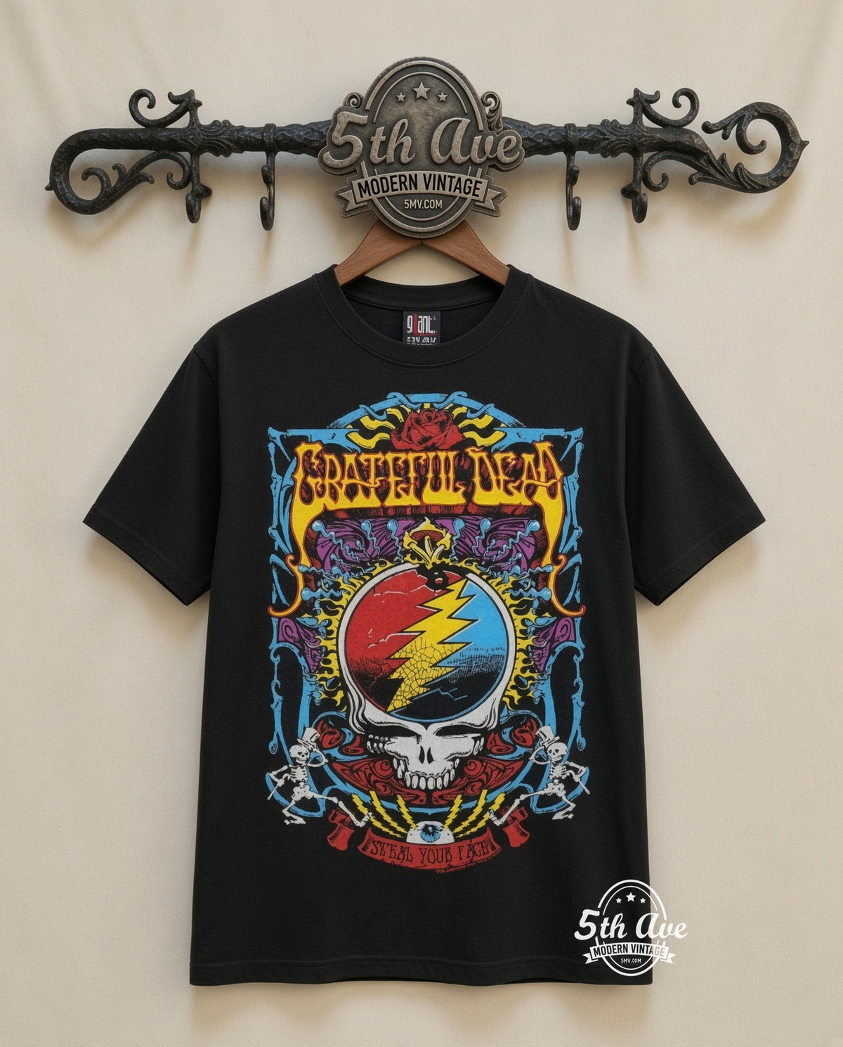 MB 088 Grateful Dead Steal Your Face rack front