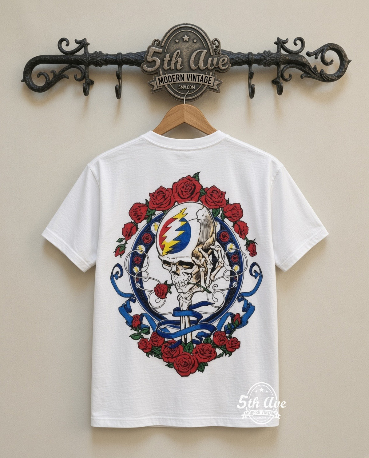 MB 089 Grateful Dead Steal Your Face rack back