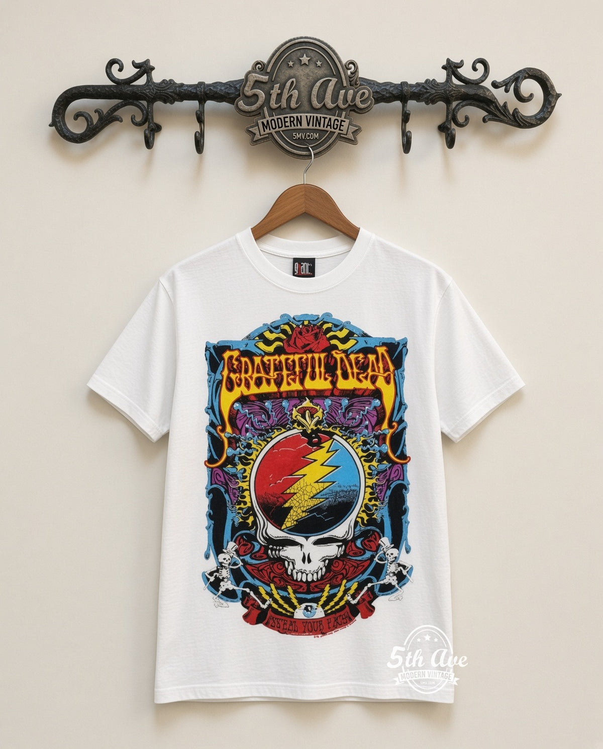 MB 089 Grateful Dead Steal Your Face rack front