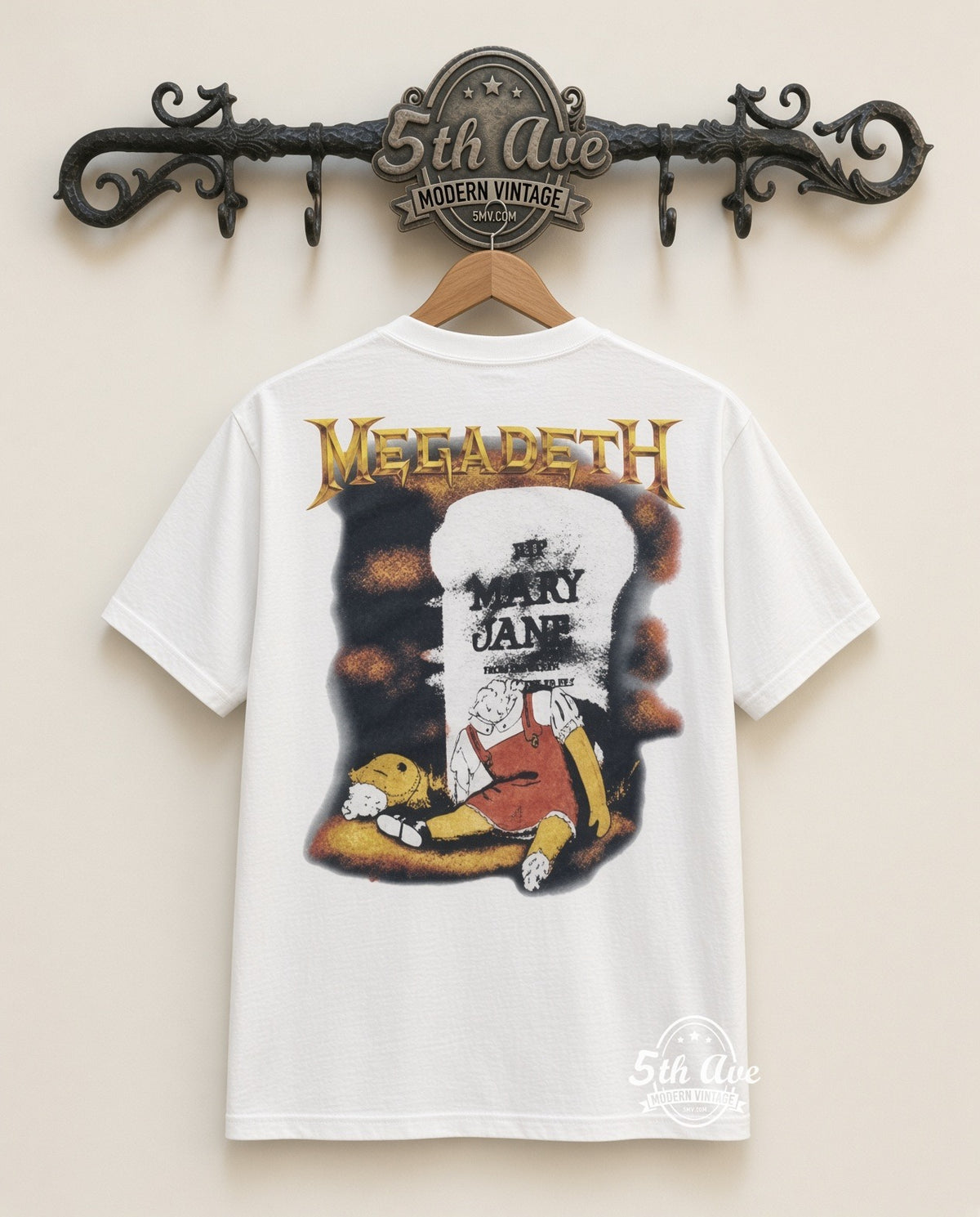 MB 101 Megadeth Mary Jane rack back