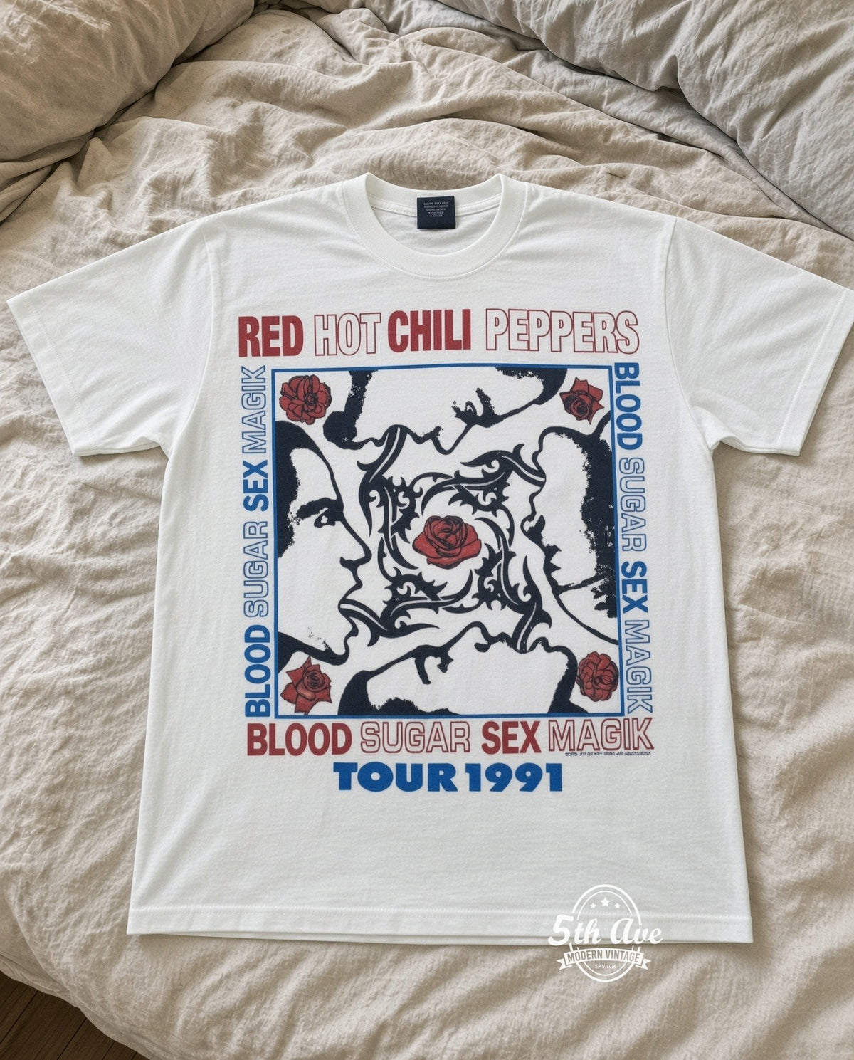 MB 105 Red Hot Chili Peppers Blood Sugar Sex Magik Tour 1991 bed
