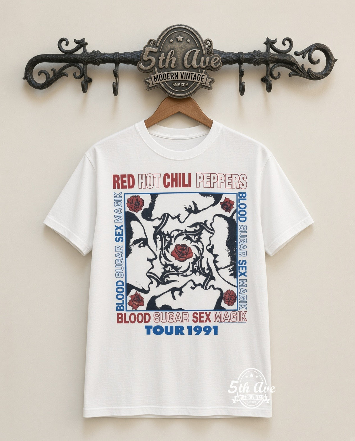 MB 105 Red Hot Chili Peppers Blood Sugar Sex Magik Tour 1991 rack front