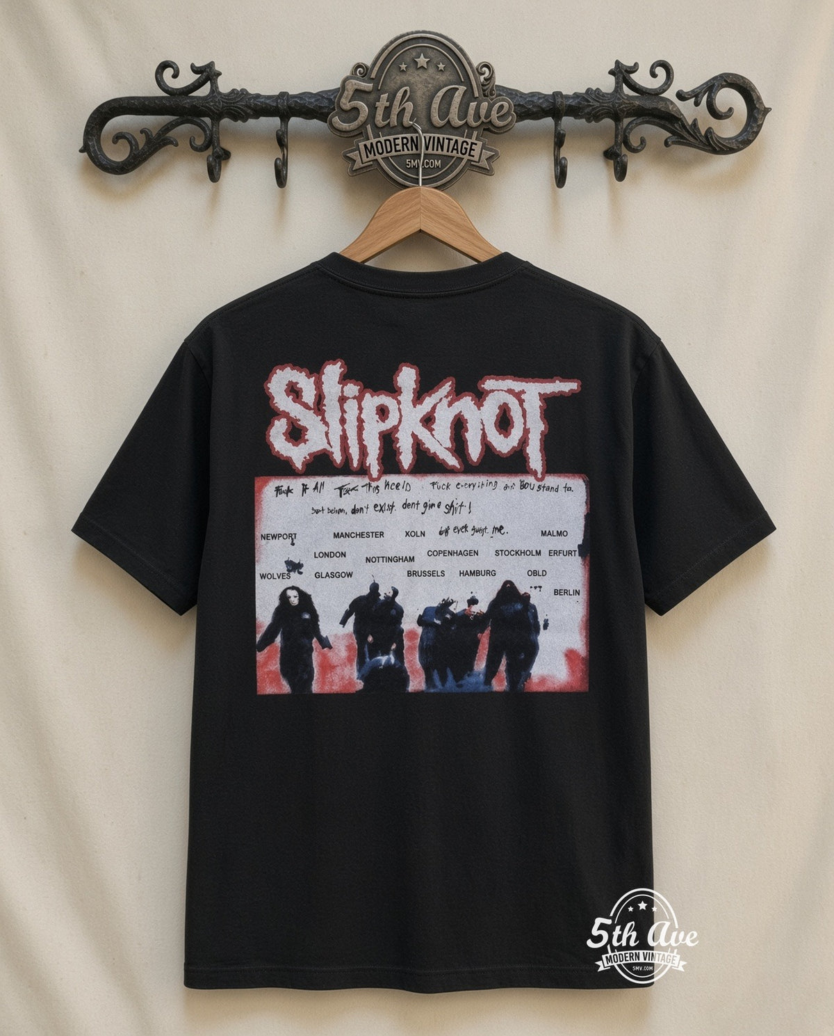 MB 137 Slipknot Group Photo rack back