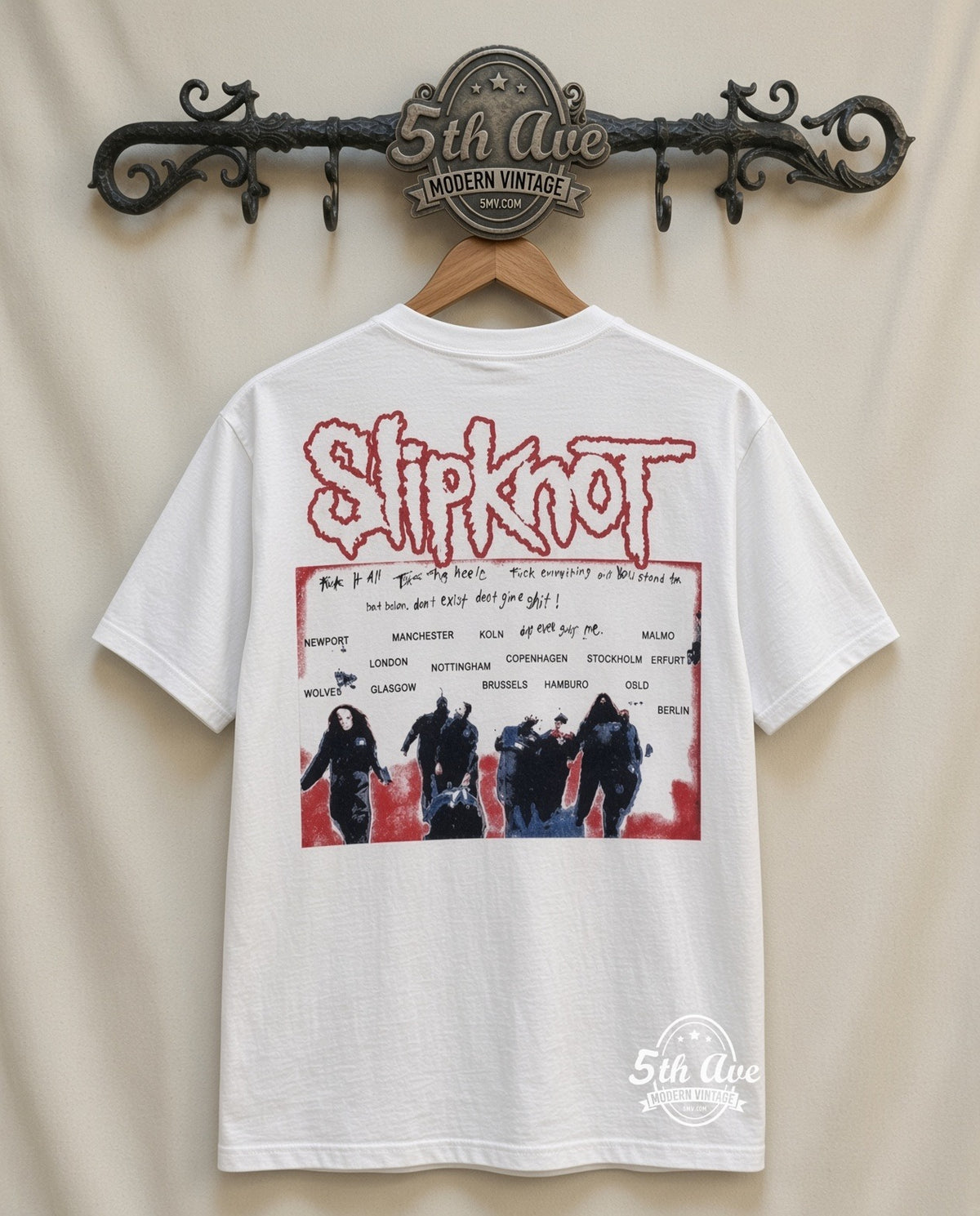 MB 138 Slipknot Group Photo rack back