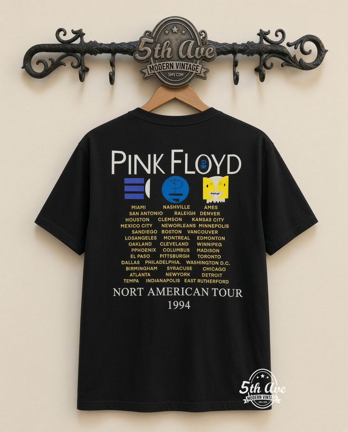 MB 143 Pink Floyd Division Bell rack back