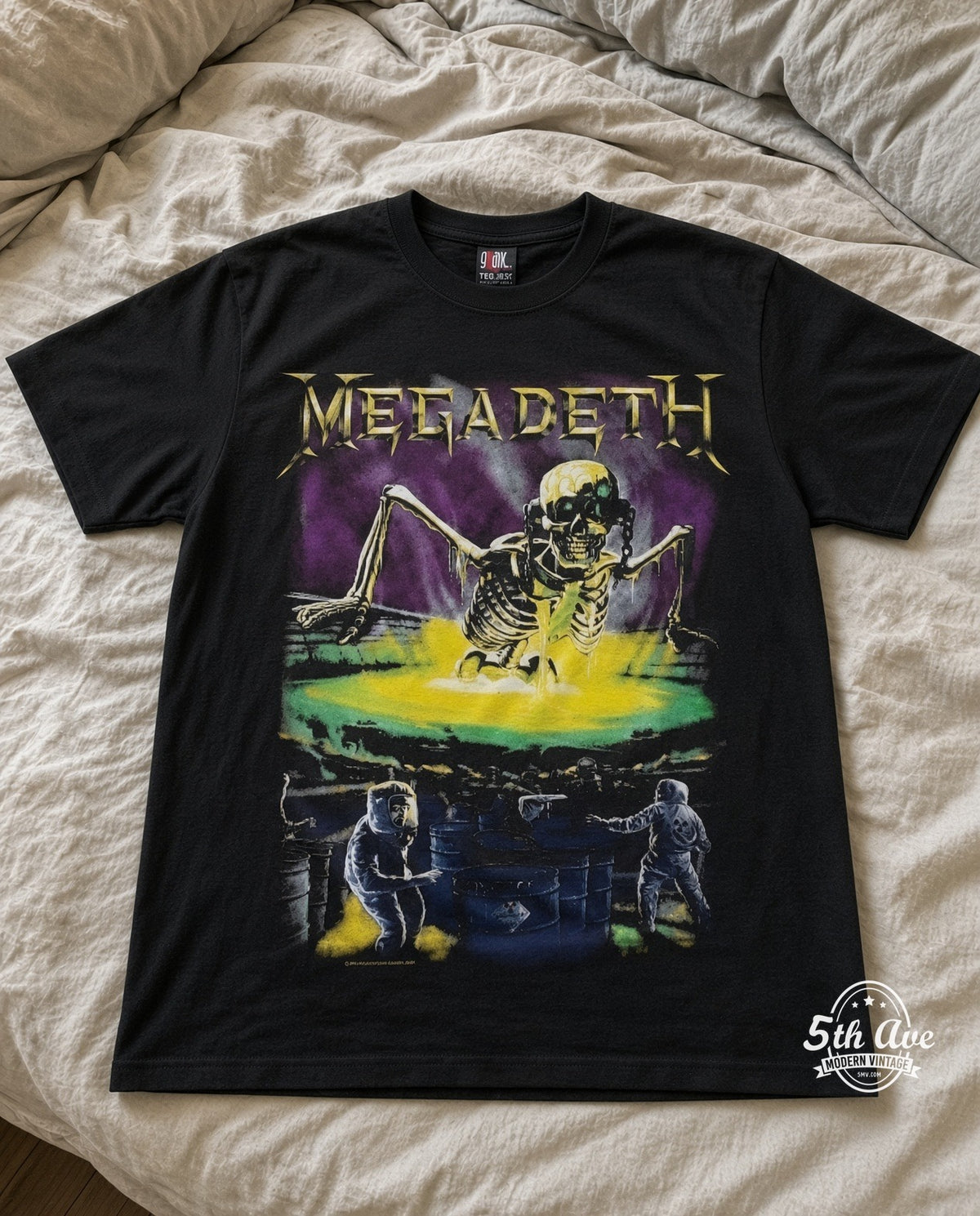 MB 164 Megadeth Skeleton Stage bed