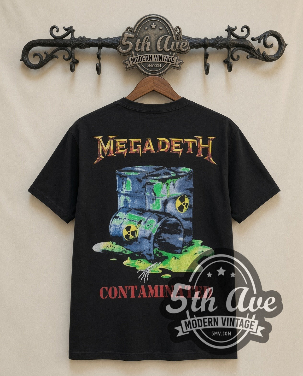 Megadeth Youthanasia Tour 1995 Vintage Band T-Shirt