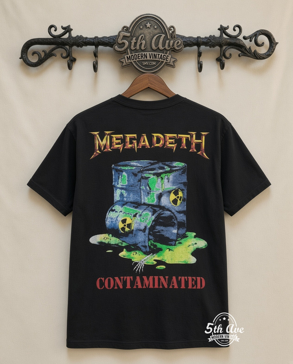 MB 164 Megadeth Skeleton Stage rack back