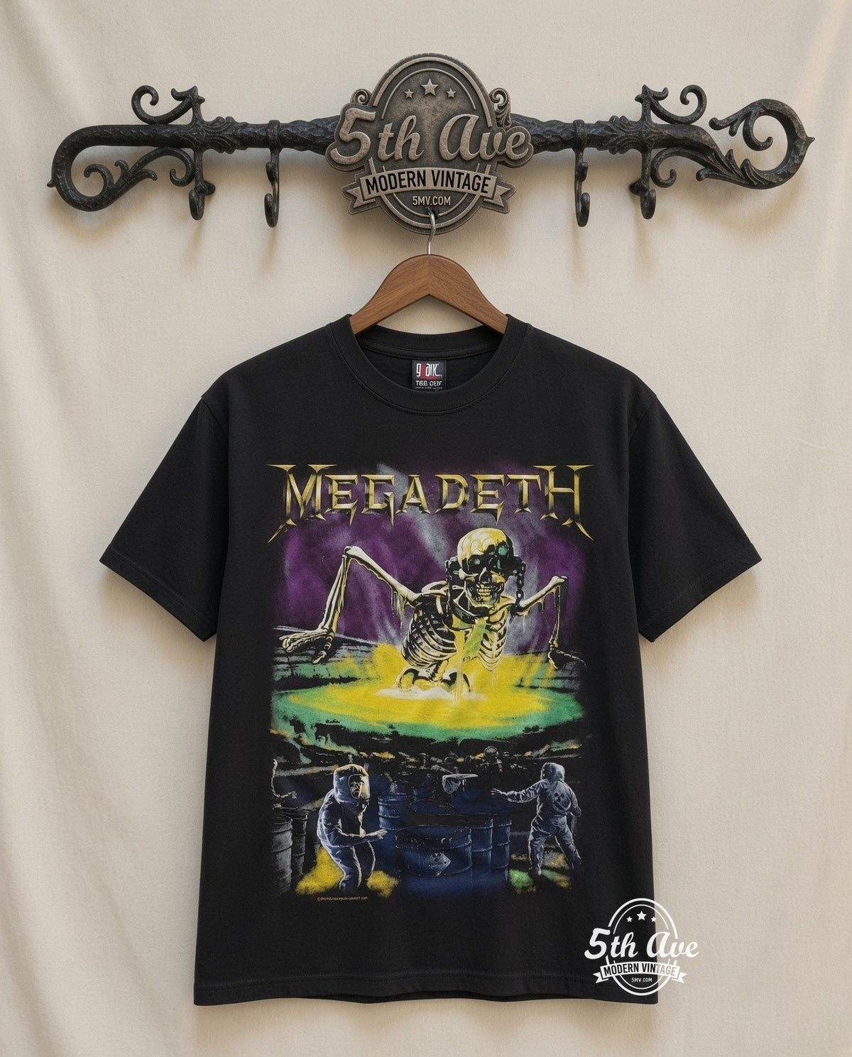 MB 164 Megadeth Skeleton Stage rack front